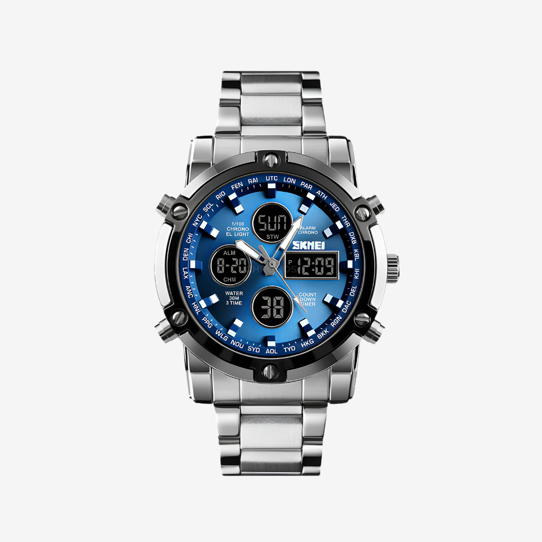 Watch – Caserta – 42mm - Silver Blue - Watch