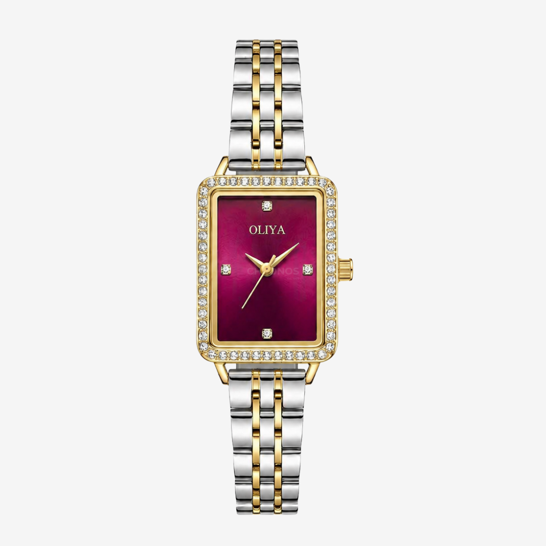 Watch – Elisabetta – 32mm - Wine / Two Tone - Watch