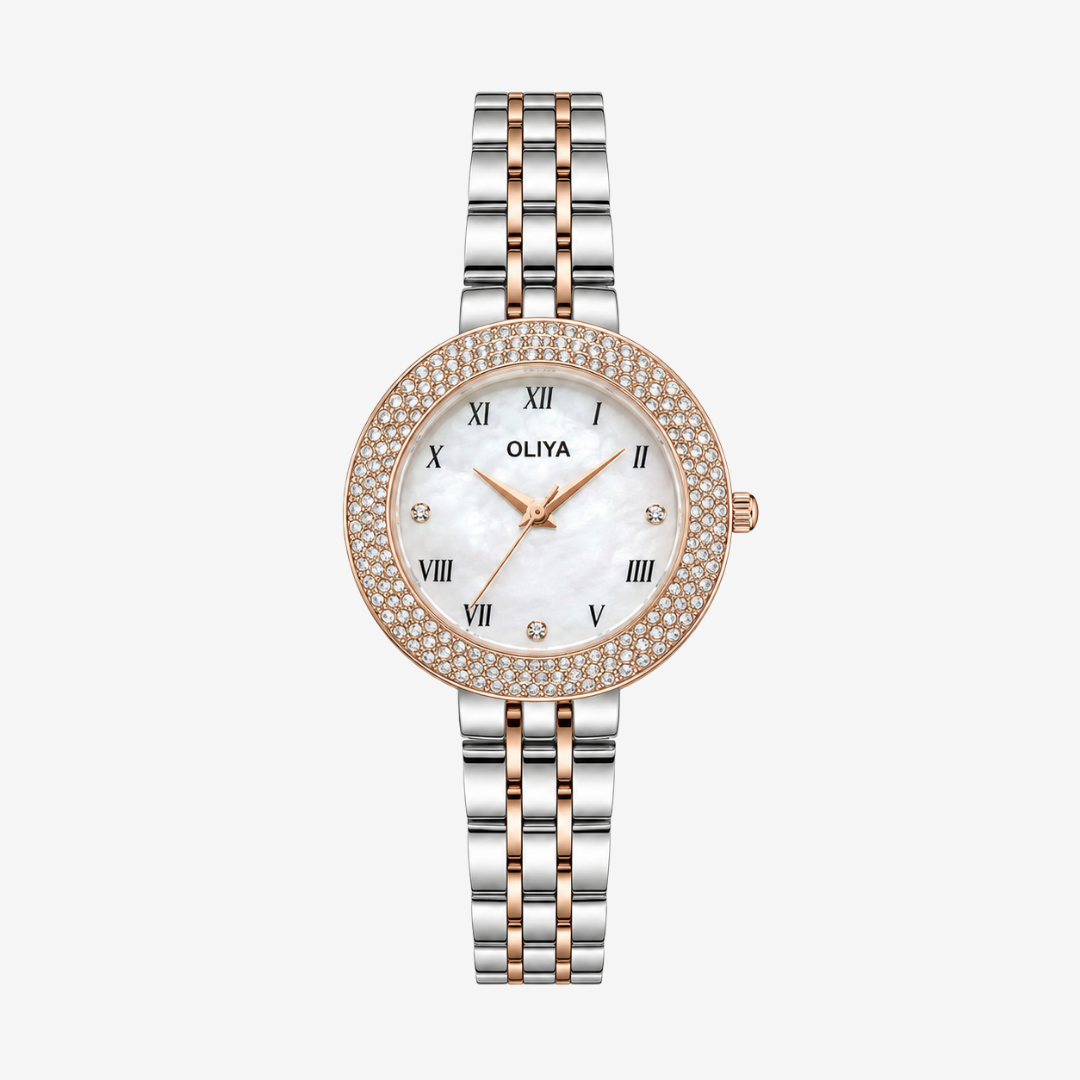 Watch – Elvira – 32mm - White / Rose Gold - Watch