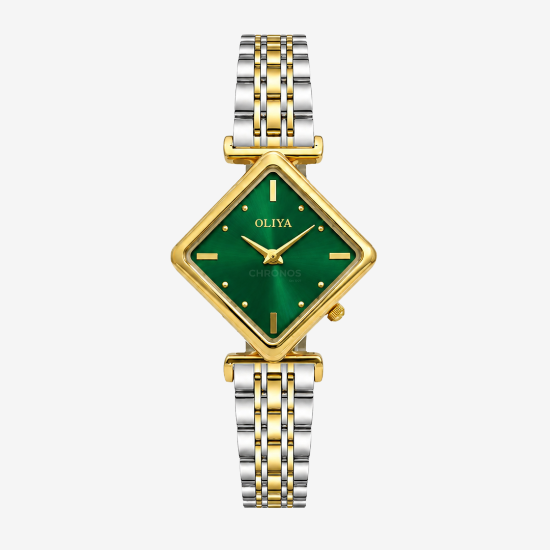 Watch – Erica – 32mm - Green / Gold Two Tone - Watch