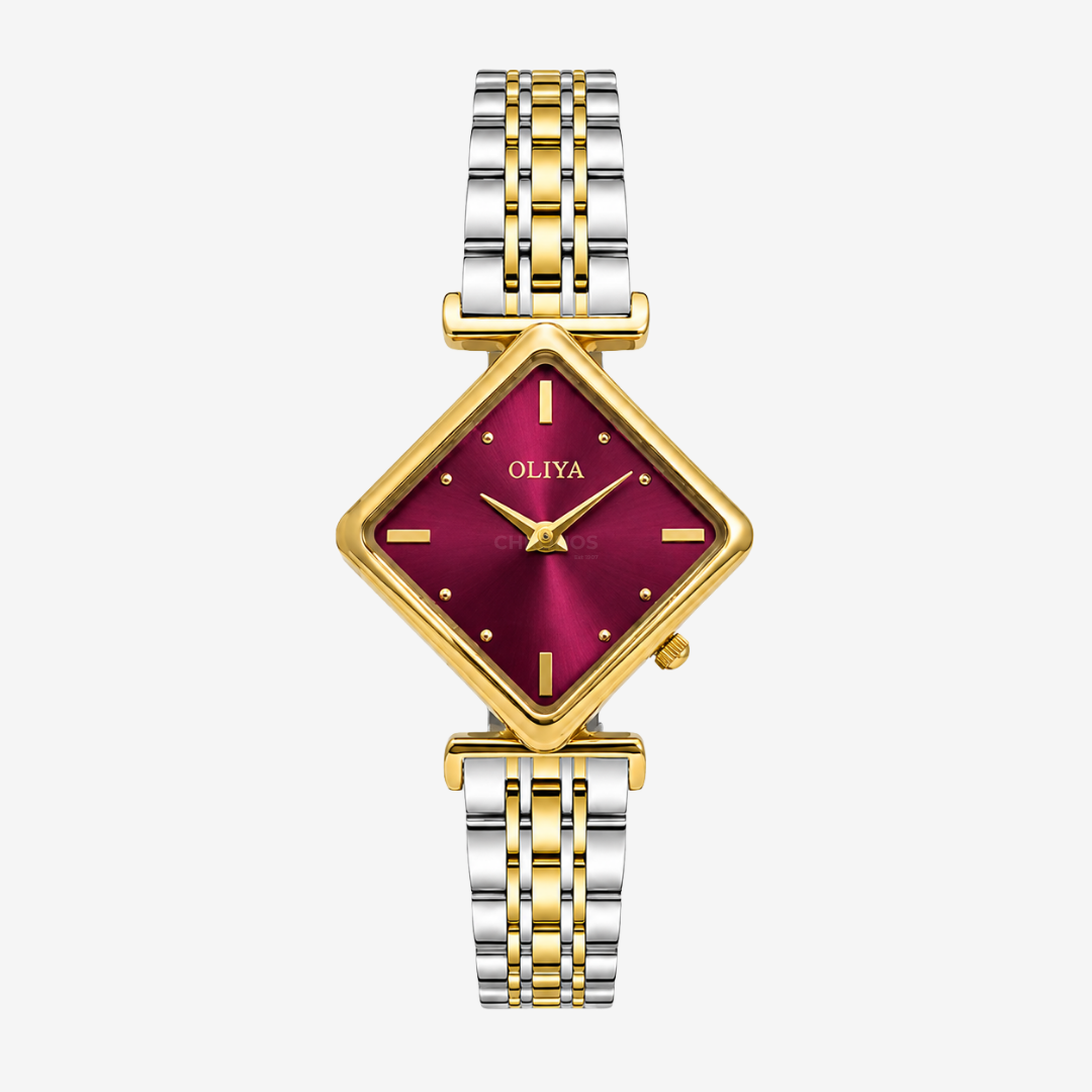 Watch – Erica – 32mm - Plum / Gold Two Tone - Watch