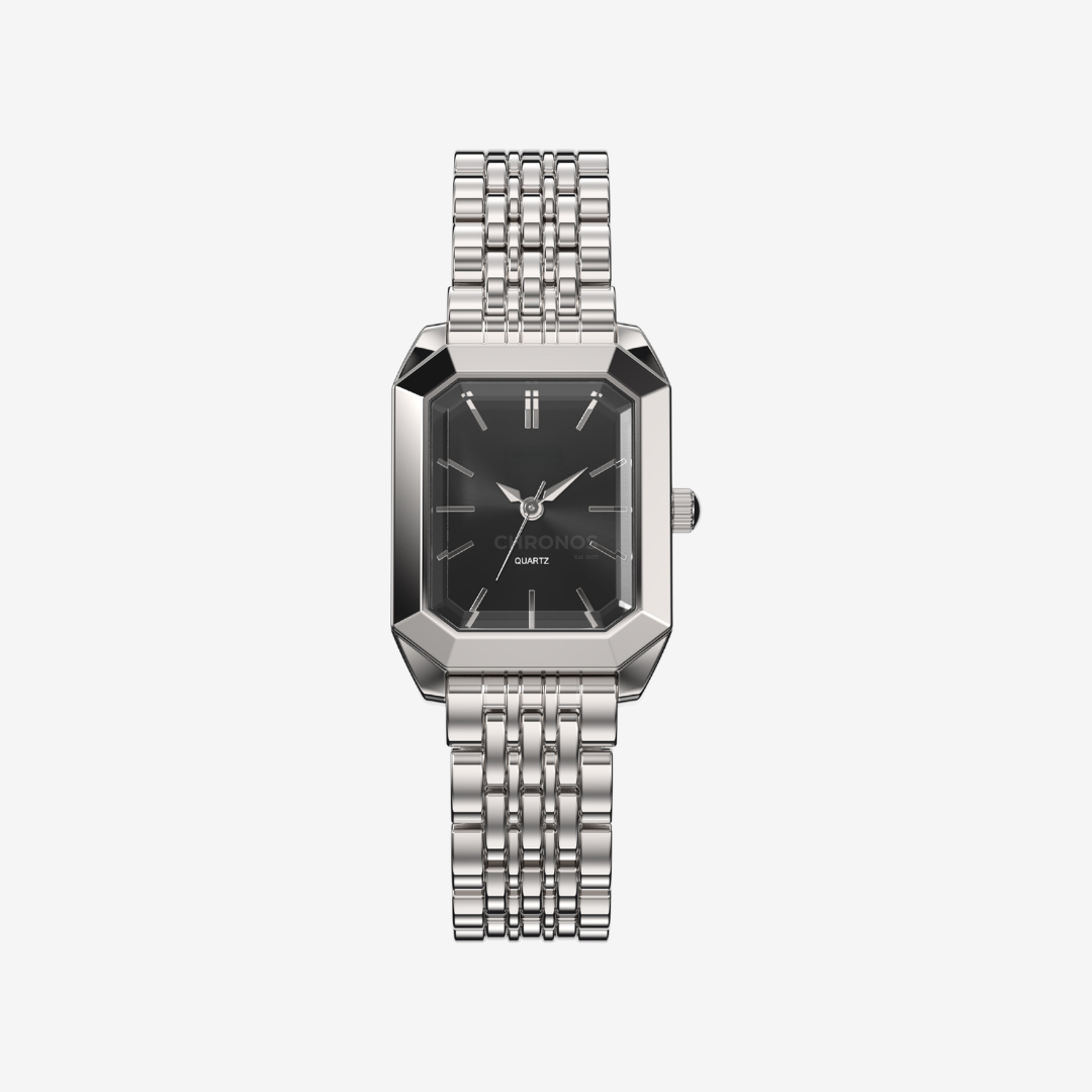 Watch – Floriana – 32mm - Silver / Black - Watch