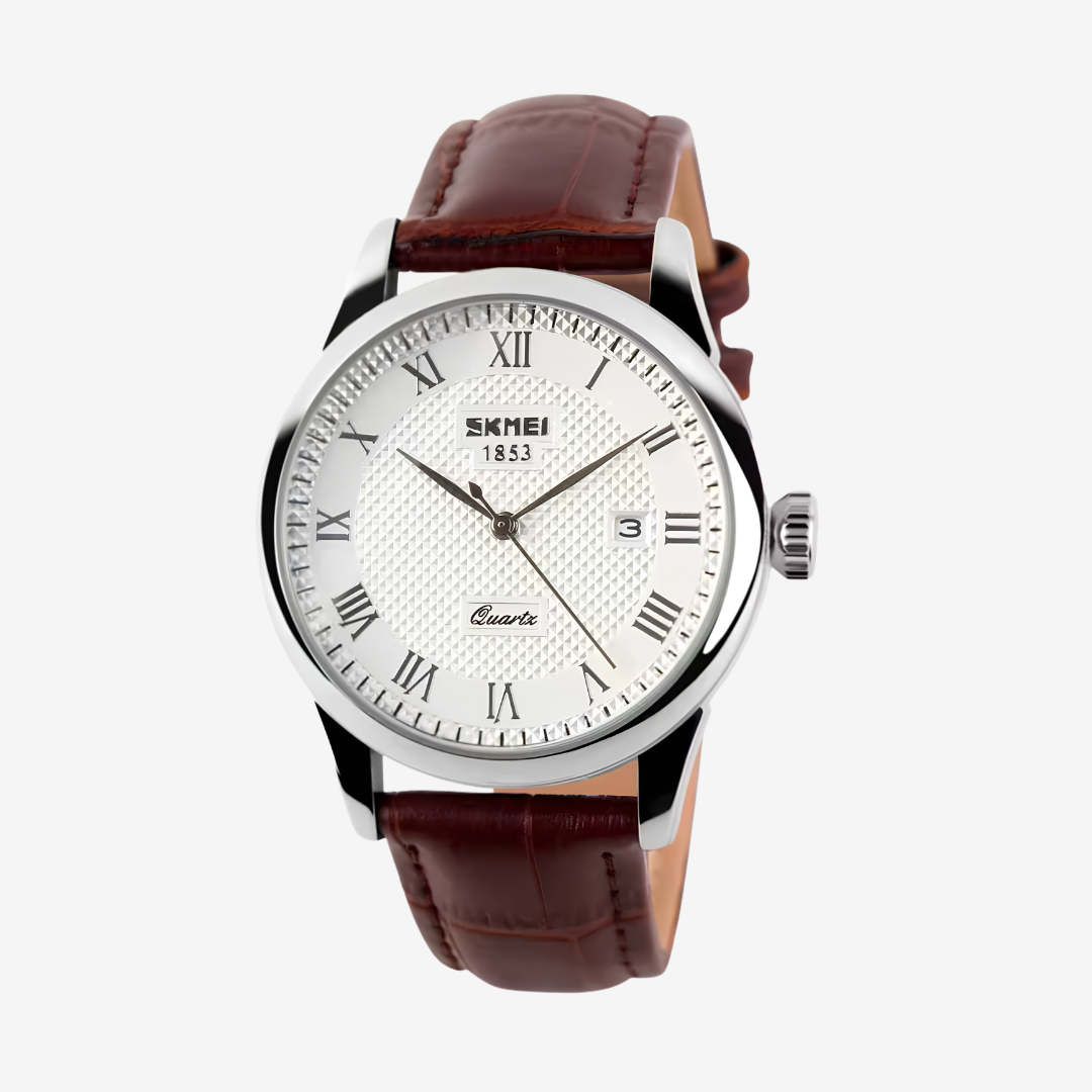 Watch – Lerici – 42mm - Brown-Silver - Watch