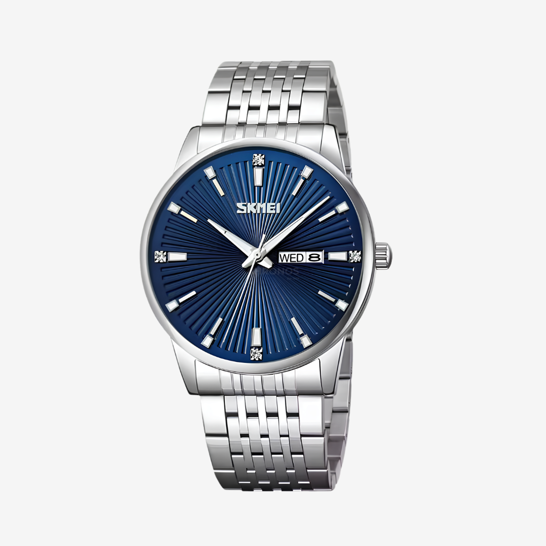 Watch – Massa – 42mm - Silver / Blue - Watch