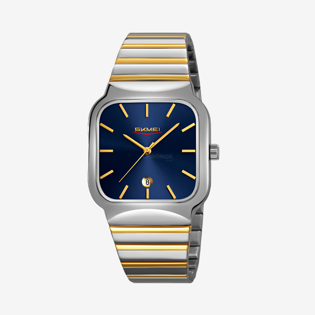 Watch – Matera – 42mm - Silver Gold-Blue - Watch