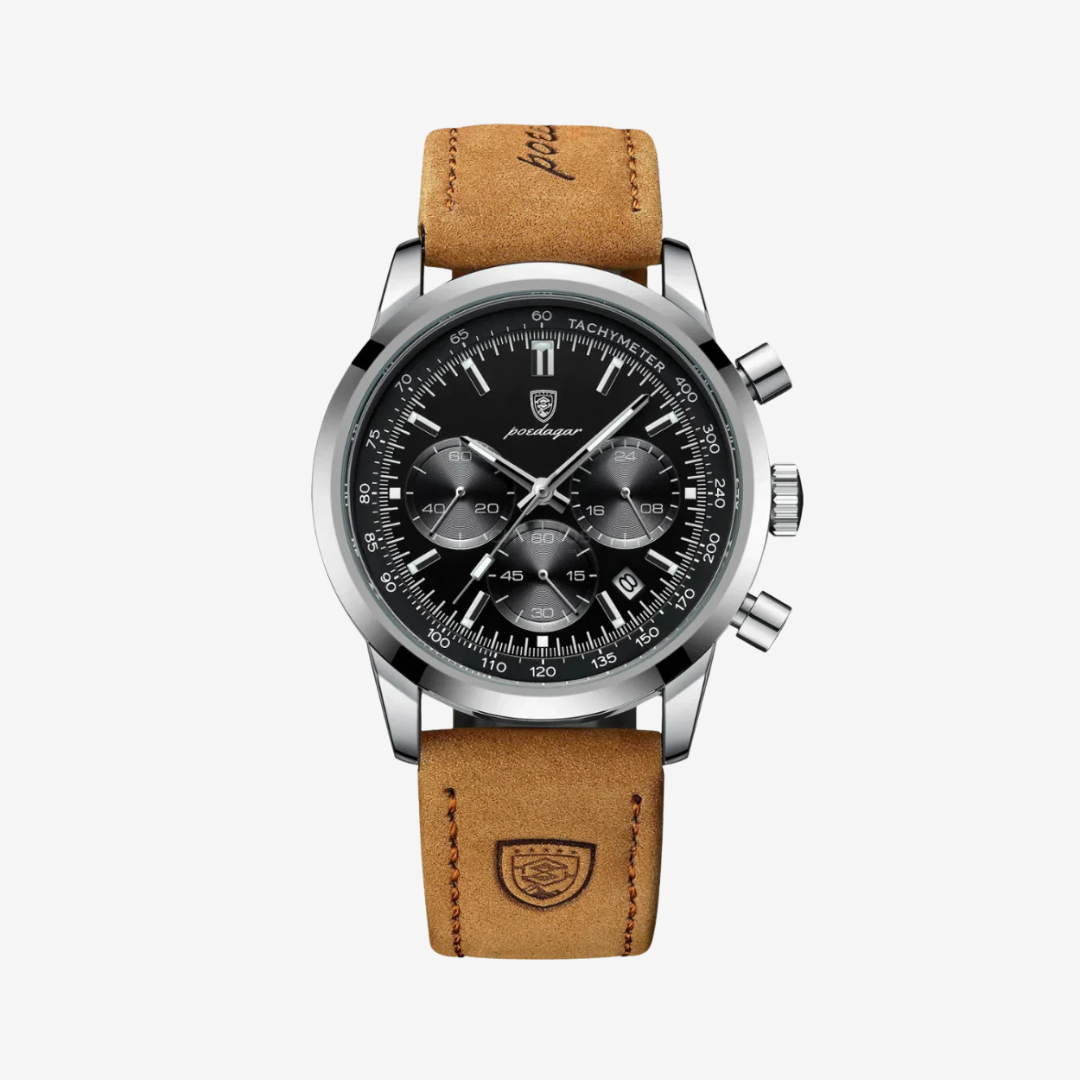 Watch – Modena – 41mm - Silver Black - Watch