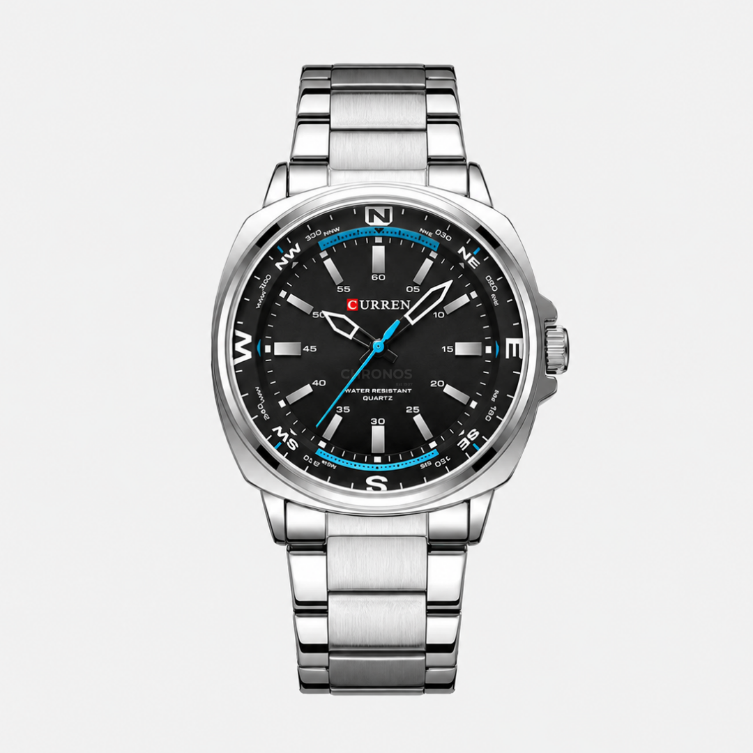 Watch – Pisa – 41mm - Black / Silver - Watch