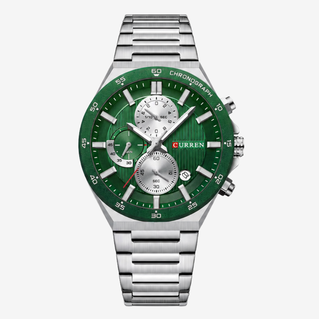 Watch – Rimini – 45mm - Green / Silver - Watch
