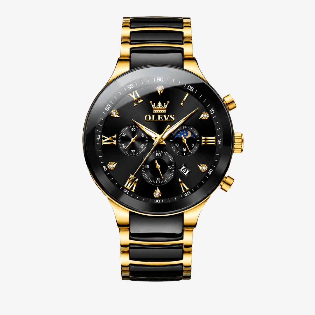 Watch – Trapani – 42mm - Golden Black - Watch