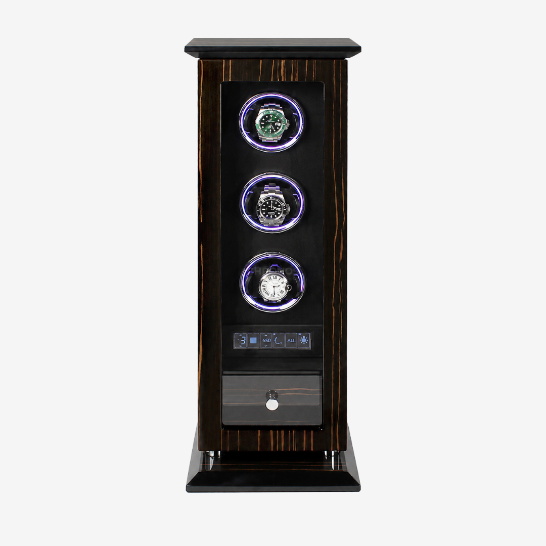 Watch Winder – Beaumont Wood - Watch Winder Safe
