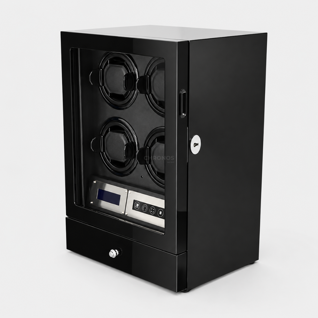 Watch Winder – Black Snyc - Watch Winder Safe