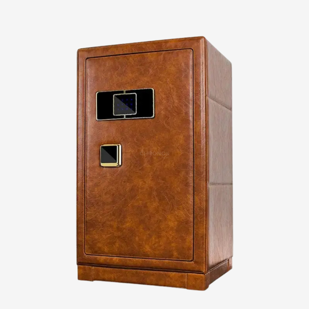 Watch Winder Safe – Atlas Vault 12 - Brown - Watch Winder