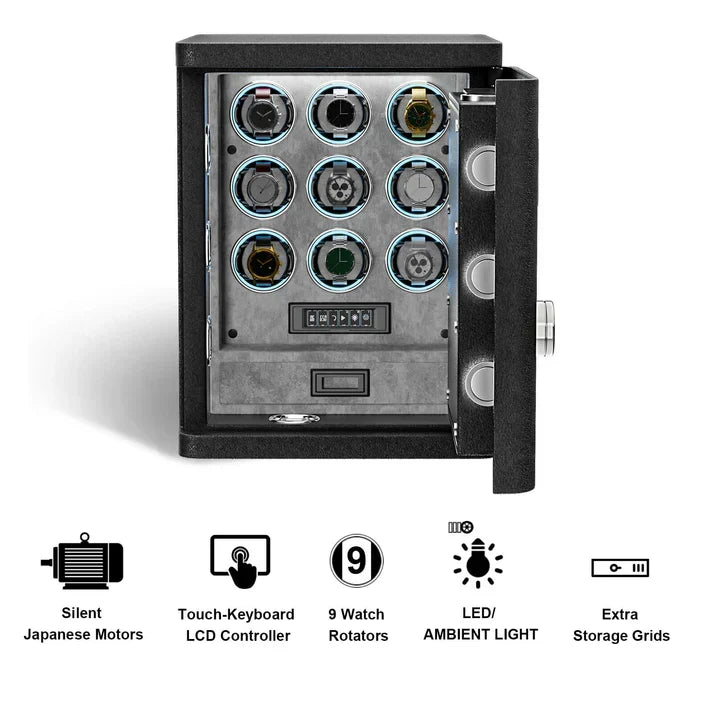 Watch Winder Safe – Grandmaster - Watch Winder
