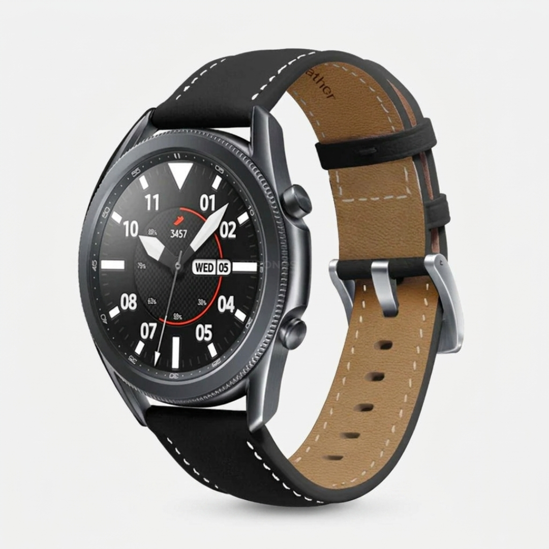 Xiaomi Watch Band - Quick-Release 22Mm (Cuir Véritable) - Black - Watch Band
