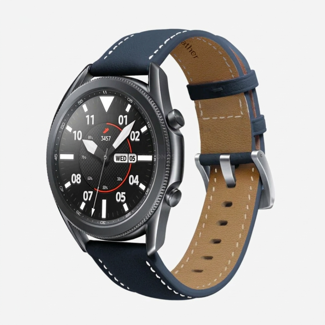 Xiaomi Watch Band - Quick-Release 22Mm (Cuir Véritable) - Deep Blue - Watch Band