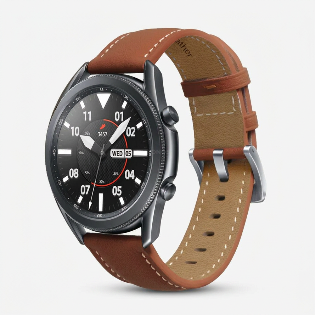 Xiaomi Watch Band - Quick-Release 22Mm (Cuir Véritable) - Light Brown - Watch Band
